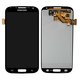 Дисплей для Samsung I337, I545, I9500 Galaxy S4, I9505 Galaxy S4, I9506 Galaxy S4, I9507 Galaxy S4, M919, черный, без рамки, Оригинал (переклеено стекло)