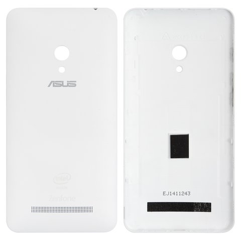 Задня панель корпуса для Asus ZenFone 5 A501CG , біла, з боковою кнопкою
