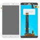 Дисплей для Xiaomi Redmi Note 3i Pro SE, білий, Оригінал (переклеєне скло), переклеєний сенсорний екран, 149.5*73 mm