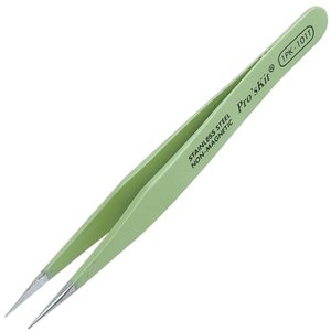 Ізольований пінцет Pro'skit 1PK 101T  з загостреною робочою частиною