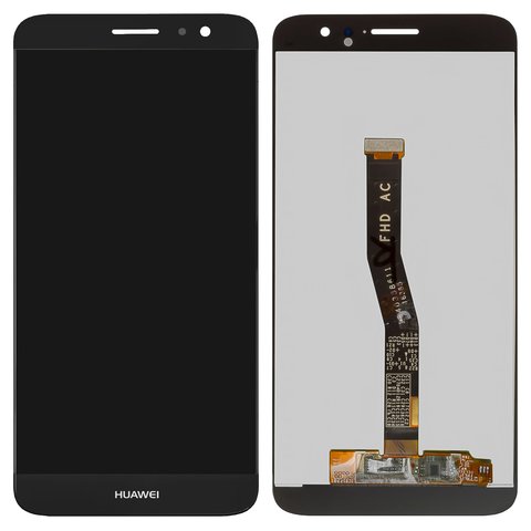 Дисплей для Huawei Nova Plus, черный, без рамки, Оригинал переклеено стекло , MLA L11 MLA L01