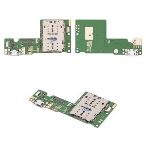 Шлейф для Lenovo Tab M10 TB X505L, конектора зарядки, плата зарядки