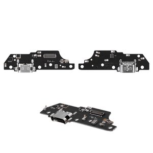 Шлейф для Motorola Moto E20 XT2155, Moto E30 XT2158 6, Moto E40 XT2159, конектора зарядки, з мікрофоном, High Copy, плата зарядки
