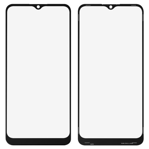 Стекло корпуса для Samsung A025G Galaxy A02s, M025 Galaxy M02s, черное, 163 mm