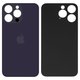 Задняя панель корпуса для iPhone 14 Pro Max, фиолетовая, не нужно снимать стекло камеры, big hole