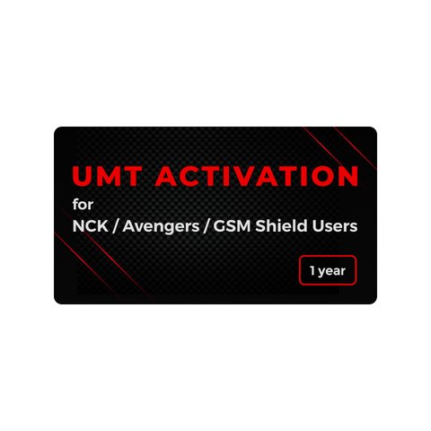 Активація UMT для користувачів NCK Avengers GSM Shield