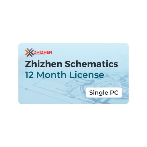 Ліцензія Zhizhen Schematics 1 комп'ютер 12 місяців 
