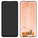 Дисплей для Samsung A256 Galaxy A25, чорний, без рамки, Оригінал (переклеєне скло)