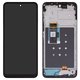 Дисплей для Motorola Moto G13, Moto G23 XT2333, чорний, з рамкою, High Copy