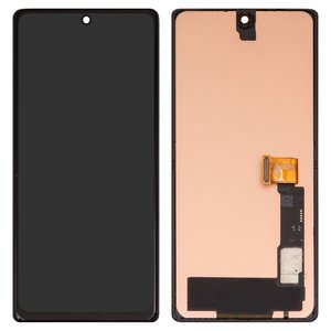 Дисплей для Google Pixel 6 Pro, черный, с рамкой, Сopy, TFT  GLUOG, G8VOU