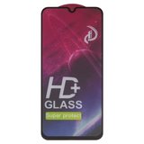 Захисне скло для Samsung A015 Galaxy A01, сумісне з чохлом, Full Glue, (без упаковки), чорний