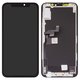 Дисплей для iPhone 11 Pro, черный, с рамкой, High Copy, без упаковки, (OLED), GX OEM hard
