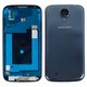 Housing compatible with Samsung I9500 Galaxy S4, (dark blue)