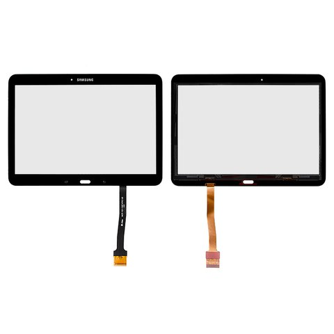 Touchscreen compatible with Samsung T530 Galaxy Tab 4 10.1, T531 Galaxy Tab 4 10.1 3G, T535 Galaxy Tab 4 10.1 3G, High Copy, black 