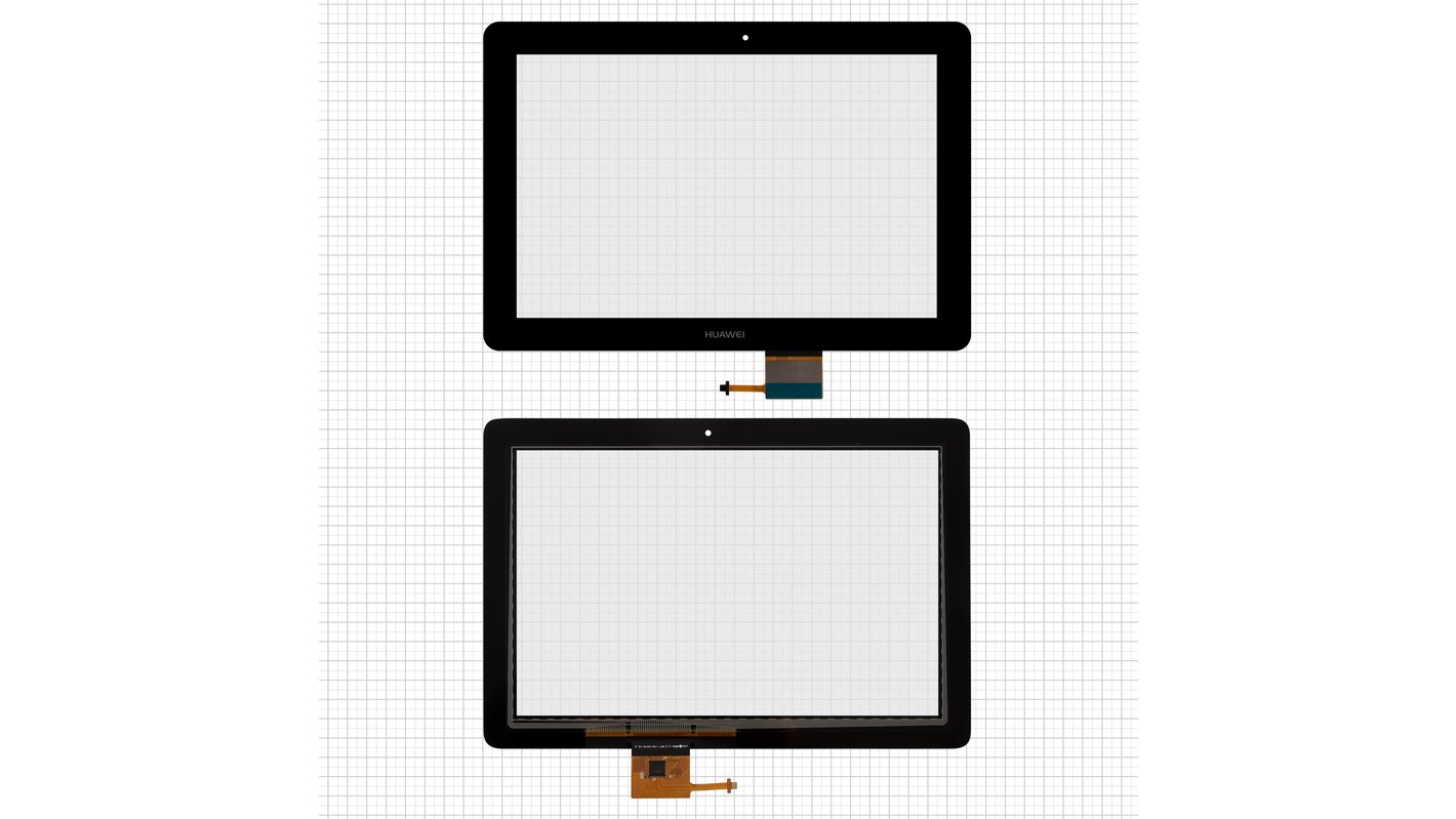 Lijm hypotheek Behoren Touchscreen compatible with Huawei MediaPad 10 Link 3G (S10-201u), MediaPad  10 Link+ (S10-231u), (black) - All Spares