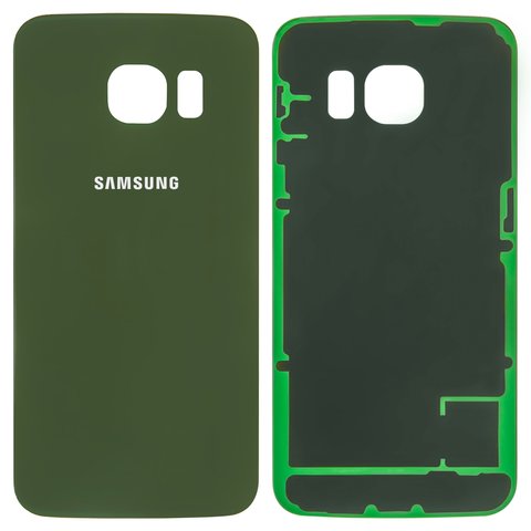 Housing Back Cover compatible with Samsung G925F Galaxy S6 EDGE, green, Green Emerald, Copy 