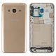 Housing compatible with Samsung J320H/DS Galaxy J3 (2016), (golden)