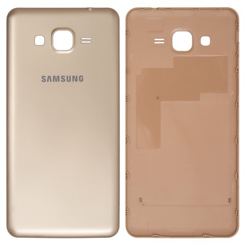 Battery Back Cover compatible with Samsung G530H Galaxy Grand Prime, golden 