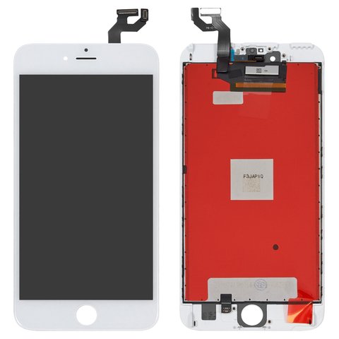 LCD compatible with Apple iPhone 6S Plus, white, with frame, AAA, NCC ESR ColorX 