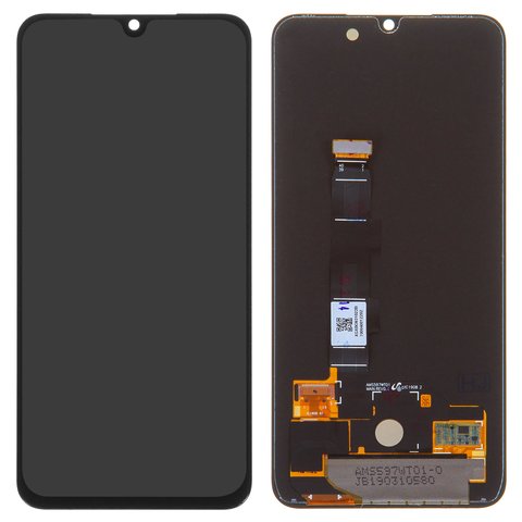 LCD compatible with Xiaomi Mi 9 SE, black, without frame, original change glass  , M1903F2G 