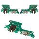 Flat Cable compatible with Huawei P40 Lite E, (headphone connector, charge connector, with microphone, charging board, ART-L29/ART-L29N)