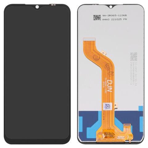 LCD compatible with Nokia G11 Plus, black, without frame, High Copy 