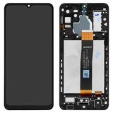 Дисплей для Samsung A326 Galaxy A32 5G, черный, с рамкой, Original (PRC), SM-A326B