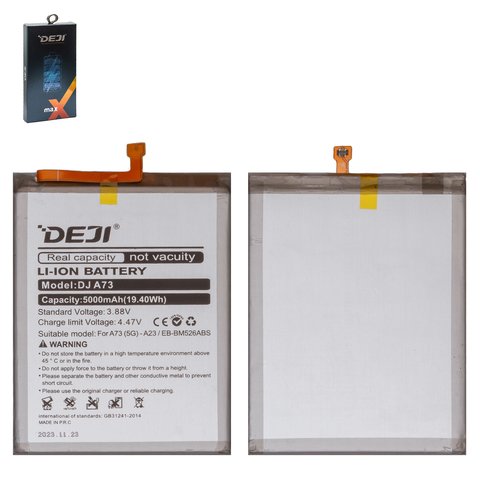 Аккумулятор Deji EB BM526ABS для Samsung A235 Galaxy A23, Li ion, 3,88 B, 5000 мАч