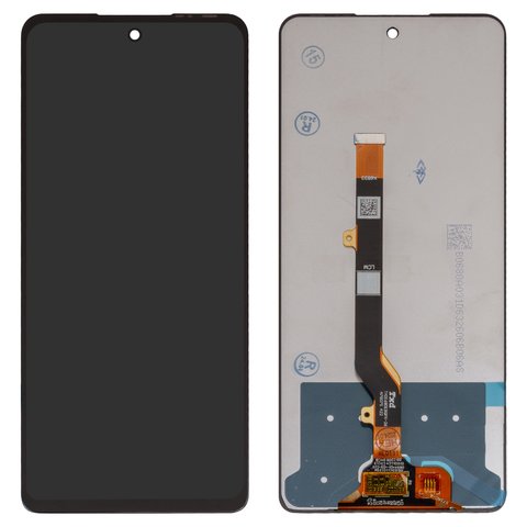 LCD compatible with Infinix Note 30 X6833, X6716 , black, without frame, Original PRC , X6833B 