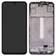 Pantalla LCD puede usarse con Samsung M346 Galaxy M34, negro, con marco, Original (PRC)