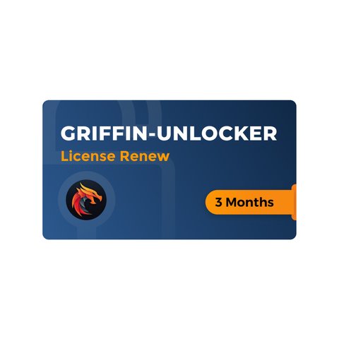 Extensión de licencia Griffin Unlocker por 3 meses