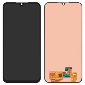 LCD compatible with Samsung A155 Galaxy A15, A156 Galaxy A15 5G, M156 Galaxy M15, black, without frame, original change glass 