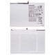 Аккумулятор WT-S-W11 для Samsung X210 Galaxy Tab A9 Plus, X215 Galaxy Tab A9 Plus LTE, Li-Polymer, 3,85 B, 7040 мАч, Original (PRC)