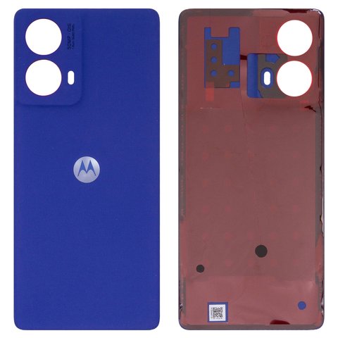Housing Back Cover compatible with Motorola Moto G85, dark blue, cobalt blue 