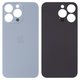 Housing Back Cover compatible with iPhone 13 Pro, (blue, no need to remove the camera glass, Original (PRC), sierra Blue, big hole)