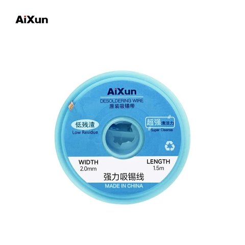 Malla para desoldar Aixun AX DW2015, Ancho  2.0 mm, L  1.5 m