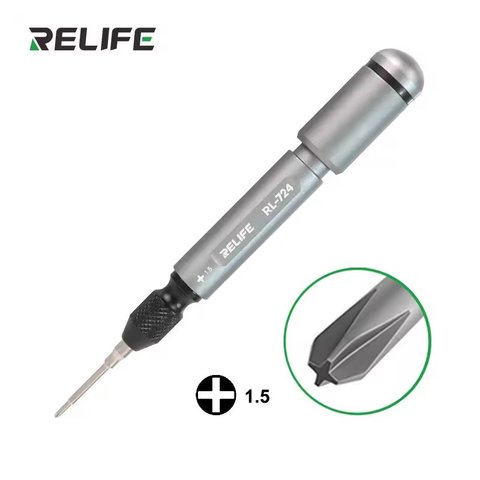 Отвертка крестовая RELIFE RL 724 +1.5, Phillips