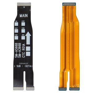 Cable flex puede usarse con Samsung A366 Galaxy A36, A566 Galaxy A56, entre placas