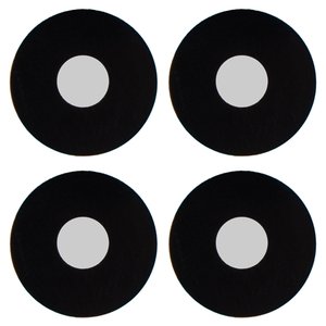 Camera Lens compatible with Samsung S937 Galaxy S25 Edge, black, set 2 pcs. 