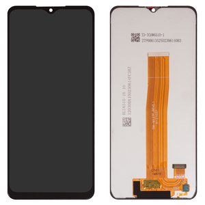 Pantalla LCD puede usarse con Samsung M127 Galaxy M12, negro, sin marco, Box  M127F_REV0.1