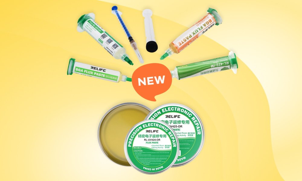 New RELIFE Soldering Pastes in the Range! ToolBoom