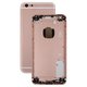 Housing compatible with Apple iPhone 6S Plus, (pink, with SIM card holders, with side buttons)