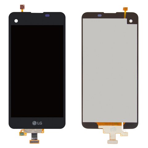 LCD compatible with LG X Screen, X Screen K500N, X View K500DS, black 