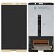 LCD compatible with Huawei Mate 10 (ALP-L09), Mate 10 (ALP-L29), (white, golden, without frame, Original (PRC), champagne gold)