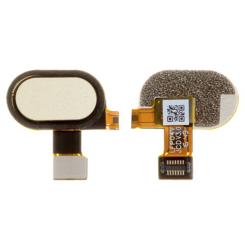 Flat Cable compatible with Motorola XT1676 Moto G5, for fingerprint recognition Touch ID , golden 