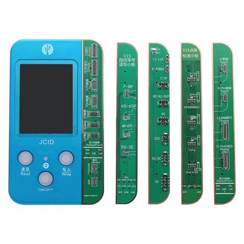 JC V1S Programmer for iPhone 7 7 Plus 8 8P X XS XR XS Max 11 11 Pro 11 Pro Max 12 12 mini 12 Pro 12 Pro Max with 5 boards