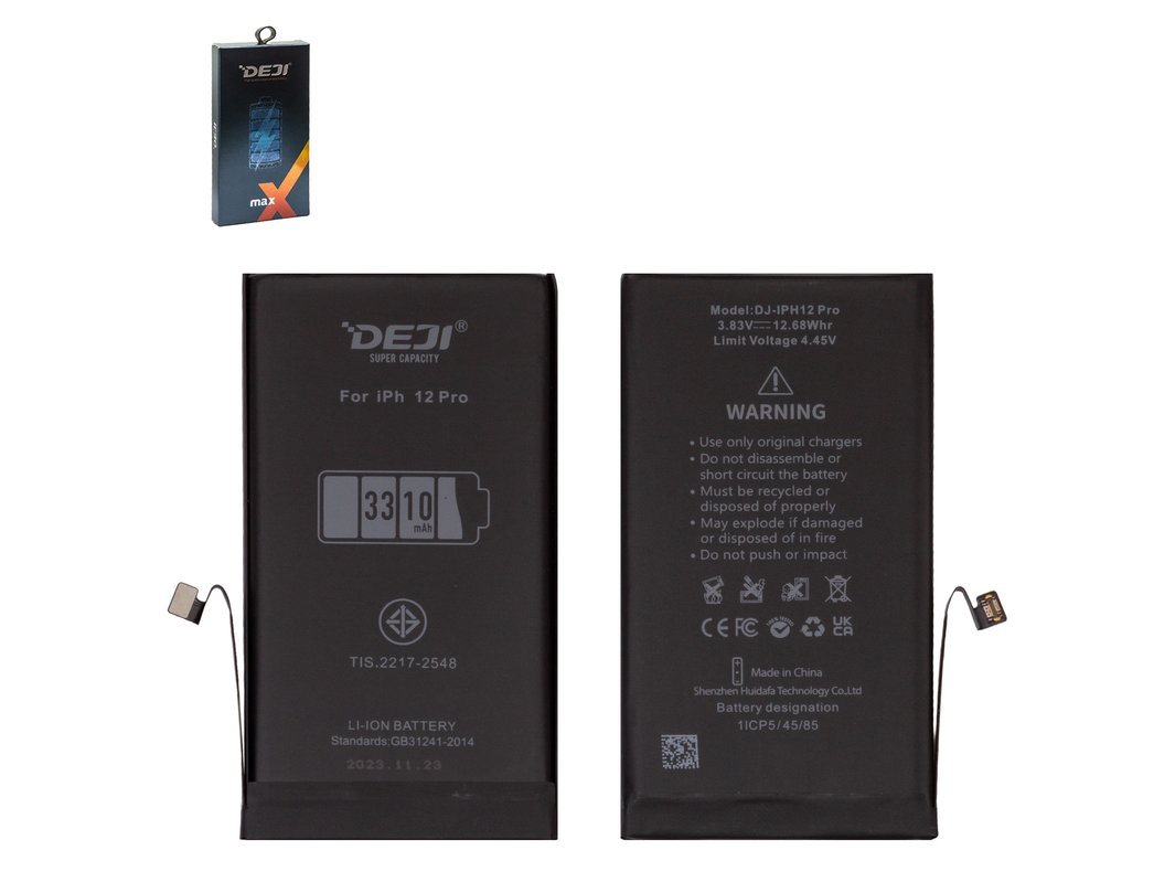 Battery Deji compatible with Apple iPhone 12 Pro, (Li-ion, 3.83 V