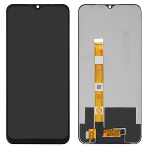 LCD compatible with Oppo A15, A15s, black, without frame, High Copy, CPH2185, CPH2179, FA 065 1 A15 FPC HTF065H051 A2 FPC HTF065H093 A0 
