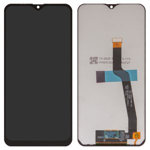 LCD compatible with Samsung A105 Galaxy A10, black, without frame, Box  