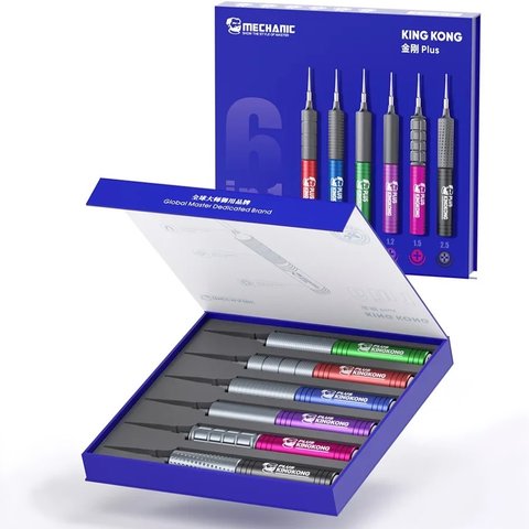 Screwdriver Set Mechanic King Kong Plus, 6 in 1 